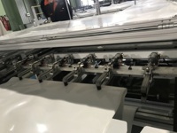 Machine de fabrication de sacs en plastique à soudures thermiques et à coupes à froid de vitesse moyenne de 1,4 mètre de large de Chovyting