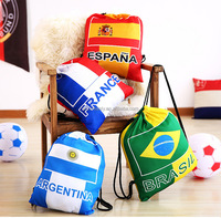 Sac à cordon personnalisé en polyester pas cher 2026 Tunisie, sac à cordon de sport, sac à dos à cordon de sport avec drapeau tunisien