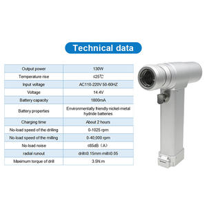 Medische Benodigdheden Chirurgische Instrumenten Craniotomie Boorfabriek En Zag Craniotomie Boren Neurochirurgie Medic Boorkracht - Product Image 5