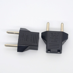 European To Us <b>Plug</b> <b>Adapter</b> 100-240V 0.5A Universal Travel <b>Adapter</b> With Dual Pins For International Use - Product Image 3