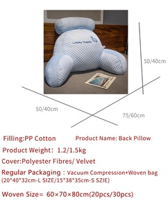 Cuscino Lombare all'Ingrosso, Cuscino per Testiera, Divano <span class=keywords><strong>Letto</strong></span>, Cuscino da Lettura per Dormitorio, Rimovibile, Comodo e Pratico - Product Image 5