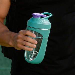 Nueva Botella Mezcladora de Proteínas Deportiva de 680 ml, Colorida, Libre de BPA, para Gimnasio y Entrenamiento - Product Image 5