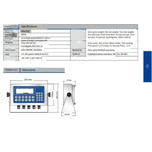 Système de pesage VEIDT pour instrument de contrôle Transcell TI-500SL, utilisé pour les plateformes et les systèmes portables TI-500SL VEIDT - Product Image 3
