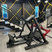 Appareil de musculation dorsal professionnel à double fonction, à charge libre, pour exercices debout et assis