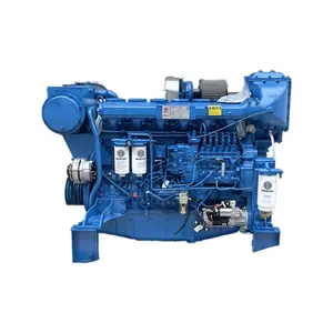 Moteur de bateau WP13C450-18 à bord série wp13 6 cylindres 4 temps turbocompressé moteur diesel marin Weichai