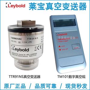 เครื่องส่งสัญญาณสุญญากาศ Leybold TTR91NS TM101 เกจวัดสุญญากาศแบบดิจิตอล ระบบวัดความร้อน 1200 ถึง 5e-4 Mbar ติดตั้งแบบเกลียว - Product Image 1