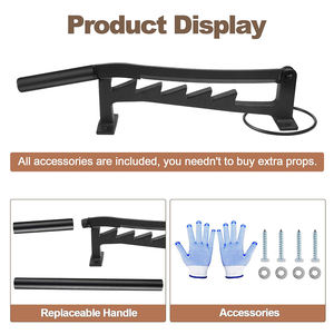 Presse à <span class=keywords><strong>main</strong></span> à fendre Machine Processeur de bois de chauffage manuel Fendeur de bûches de bois d'allumage mural Fendeur de bois monté - Product Image 2