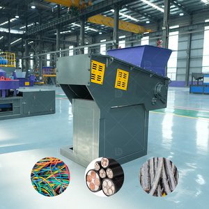 Déchiqueteur de câbles téléphoniques et de données à axe unique pour le recyclage des déchets de câbles de communication - Product Image 1