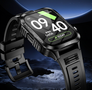 Montre connectée sportive KT89, bracelet intelligent, écran IPS, étanche 3ATM, écran tactile, batterie longue durée, <span class=keywords><strong>lampe</strong></span> <span class=keywords><strong>torche</strong></span>, pour homme - Product Image 3