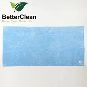 Toallas de Microfibra para Perros, Color Azul Grisáceo con Estampado de Huellas, Súper Absorbentes, de Secado Rápido, para Uso en Exteriores y Jardines, Forma Rectangular - Product Image 2