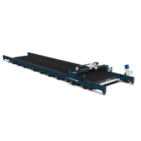 Machine de découpe laser CNC 3 axes pour tubes et tôles de 30 kW avec prise en charge AI/PLT/BMP, écologique, vitesse de coupe de 100 m/min