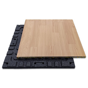 Tapis de sol en PVC et caoutchouc de style moderne à effet bois pour sols intérieurs et sols de fitness pour salles de sport - Product Image 4