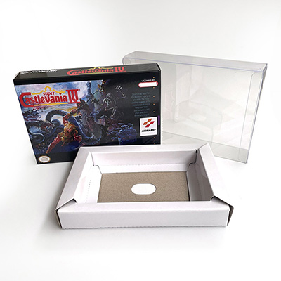 Caja de Super Castlevania IV solamente.
