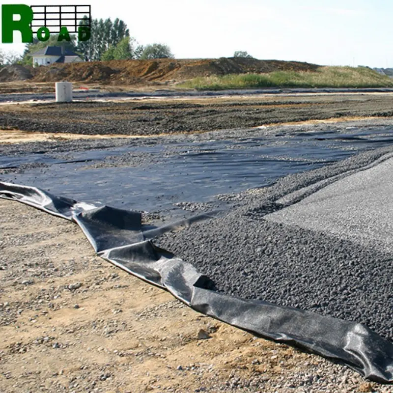 Pp Woven Waterproof Material Geotextile For Silt Fence