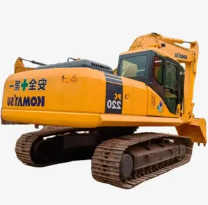 Muy aclamado excavadora Komatsu PC200 de 20 toneladas, original de Japón, excavadora hidráulica multifuncional cralwer usada de Japón 2022