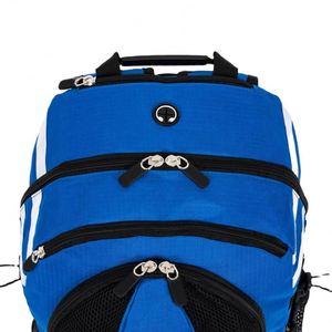 Sac à dos compartimenté pour ballon de rugby, sac bandoulière en toile vierge, personnalisable, pour le baseball, le football et le rugby, certifié BSCI - Product Image 4
