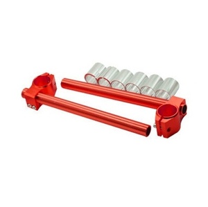 Motorcycle CNC Aluminum Alloy <strong>Handlebar</strong> Racing Adjustable 24-30MM Clip on Fork Handle Bar Separate <strong>Handlebars</strong>