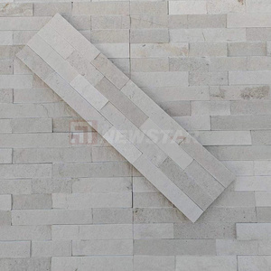 Azulejos de mosaico de piedra natural Revestimiento de pared interior Decoración al aire libre Piedra de cultura Panel de pared exterior de piedra natural - Product Image 4