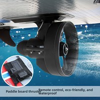 Aileron arrière détachable pour planche de surf, moteur électrique pour planche à pagaie, hélice de kayak, propulseur sous-marin D180S 800W, capacité de charge