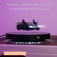 Modelos de Coches Creativos y Modernos con Levitación Magnética, Adornos Coleccionables de Escritorio para Regalos Empresariales que Emiten Luz