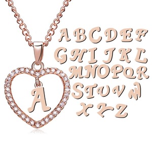 De plata de oro rosa 100 idiomas <span class=keywords><strong>te</strong></span> amo proyección colgante gargantilla Collar para la memoria de amor romántico - Product Image 1
