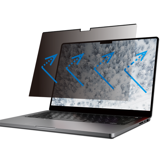 13 14 16 Inches Laptop Privacy Screen Protector for Macbook Pro Air PET Magnetic Washable Removable Anti-Blue Protection Films