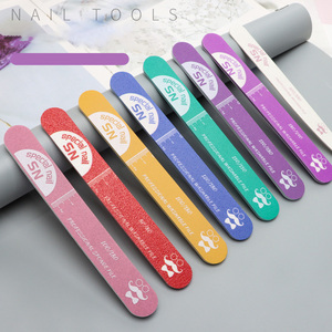 Lima de Uñas de Color Dopamina, Nueva, Transfronteriza, Doble Cara, Grano 80-240, Gruesa/Fina, Resistente al Desgaste, Lavable - Product Image 6