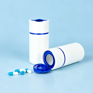 Envase Redondo de HDPE para Suplementos, con Tapa de Rosca, Logotipo Personalizado, para Suplementos Dietéticos - Product Image 2