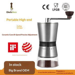 เครื่องบดเมล็ด<span class=keywords><strong>กาแฟ</strong></span>แบบมือ<span class=keywords><strong>หมุน</strong></span> ดีไซน์หรูหรา ขนาดใหญ่ สำหรับใช้ในครัวเรือน พร้อมใบมีดเซรามิก - Product Image 3