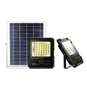 सौर ऊर्जा से चलने वाली शक्तिशाली IP67 एलईडी फ्लड लाइट 100W 300W सौर ऊर्जा से चलने वाली फ्लड लाइट आउटडोर IP67 सौर ऊर्जा से चलने वाली एलईडी फ्लड लाइट
