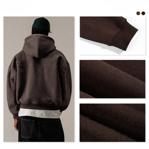 <span class=keywords><strong>Sudadera</strong></span> con capucha y cremallera estampada de alta calidad al por mayor, unisex, tipo jersey, de felpa, para hombre, talla grande, tejido de rizo, invierno, ODM, 360GSM - Product Image 4