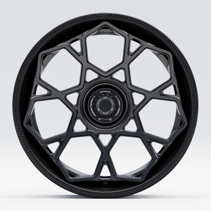 Jantes de voiture deux pièces en fibre de carbone personnalisées SYAC pour voitures de sport, voitures de course, supercars, etc. - Product Image 2