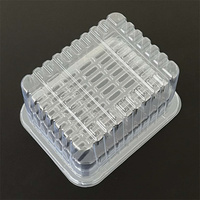 Plateau thermoformé pour germinés, emballage de plantes en blister, emballages jetables en plastique pour micro-légumes, fournis directement par l'usine