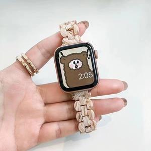 สายนาฬิกาเรซิ่นดีไซน์ใหม่ทรงวงรีสุดหรูสำหรับ Apple Watch 8 ขนาด 41 มม. 45 มม. - Product Image 6