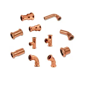 便宜的价格铜压配件15铜压配件等联轴器用于空调管道