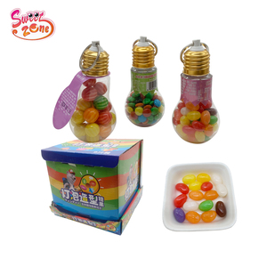 Halal colorido <span class=keywords><strong>afrutado</strong></span> Caramelos lámpara bombilla Botella Caramelo Chocolate frijol - Product Image 5