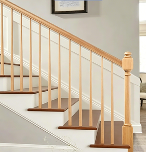 Marches d'escalier en chêne rouge massif antidérapantes personnalisables – Designs sur mesure, sûres, durables, écologiques, certifiées FSC, faciles à installer - Product Image 4