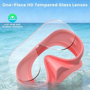 Prix de gros fabricant Équipement de plongée pour adultes Masque de plongée en silicone Combinaison de plongée et de snorkeling pour adultes - Product Image 3