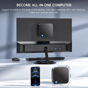 โปรเซสเซอร์ Intel N97ขนาดเล็ก Alder Lake PC ใช้พลังงานต่ำ AK1plus การเล่นเกมพีซี yutemin บรรจุภัณฑ์ที่ยอดเยี่ยมสำหรับเดสก์ท็อปและไม่ลดความเสียหาย - Product Image 3