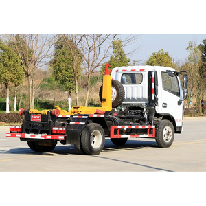 China Factory Price 3ton 5ton <b>Hook</b> <b>Lift</b> Trash Truck for Skip <b>Handling</b> Waste Transport Garbage Collection Truck - Product Image 4