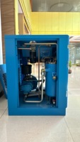 Compresor de aire de tornillo de alta presión 22kw Tanque de 50L Nueva tecnología Configuración portátil de bajo ruido para minas Equipo de control de 220V