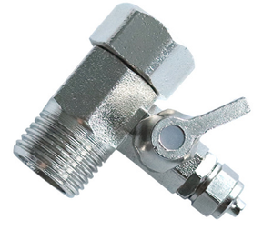 Tee Kugel hahn Wasser Absperr adapter 1/2x1/4 Zoll Wasser reinen Filter Wasserhahn Wasserhahn Anschluss Haus Umkehrosmose schalter - Product Image 6