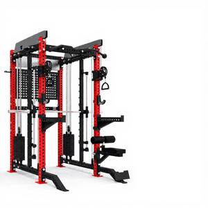 Rack de Entrenamiento de Fuerza Multifuncional Comercial OEM al por Mayor con Bajo MOQ, Directo de Fábrica, Carga de Discos 2 en 1 para Gimnasio en Casa/Estudio - Product Image 2
