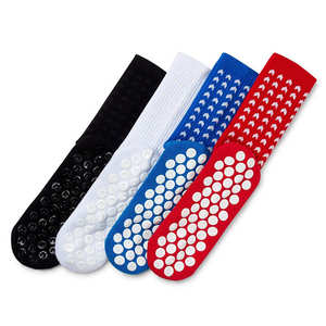 Calcetines de agarre de fútbol personalizados de MOQ bajo Calcetines deportivos antideslizantes Calcetines deportivos para hombres para fútbol - Product Image 5