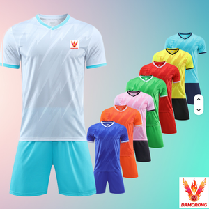เสื้อฟุตบอลทีมชาติแบบย้อนยุค ชุดแข่งฟุตบอลครบชุด ระบายอากาศได้ดี แขนสั้น สำหรับผู้ชาย ชุดยูนิฟอร์มผู้ใหญ่ - Product Image 1