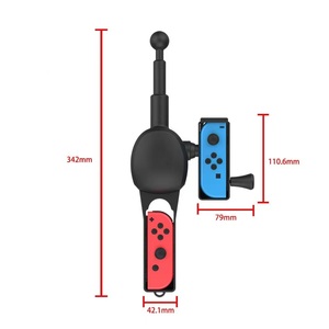 Accessoires de <span class=keywords><strong>jeu</strong></span> de <span class=keywords><strong>pêche</strong></span> conçus avec un bouton de prise rapide ZR pour canne <span class=keywords><strong>à</strong></span> <span class=keywords><strong>pêche</strong></span> de récupération rapide de <span class=keywords><strong>ligne</strong></span> pour Nintendo Switch - Product Image 2