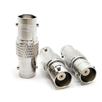 Adaptateur BNC femelle 50 ohms pour connecteur RF, convertisseur BNC femelle vers BNC femelle, connecteurs adaptateurs RF BNC-KK en stock
