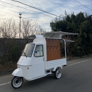 Alta qualità commerciale merceologia carrello in acciaio inox cibo stallo Mobile rimorchio per la vendita - Product Image 3
