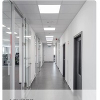 Promotion : Panneau lumineux LED ultra-fin à cadre en aluminium, à montage en surface, éclairage périphérique, dimmable, IP20, garantie 5 ans, 2x2/2x4, pour intérieur