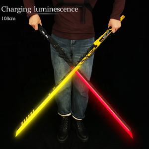 Spada <span class=keywords><strong>Samurai</strong></span> LED Cyberpunk 2077, Vendita all'Ingrosso, 80cm 108cm, Prodotti <span class=keywords><strong>Anime</strong></span> per Cosplay - Product Image 5